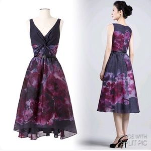 Neiman Marcus Lela Rose Target Watercolor dress